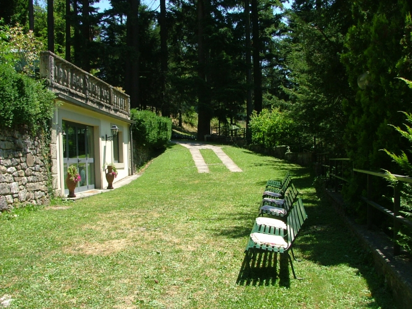 Il parco della Casa di Spiritualità &quot;Madre M. Eleonora Giorgi&quot;